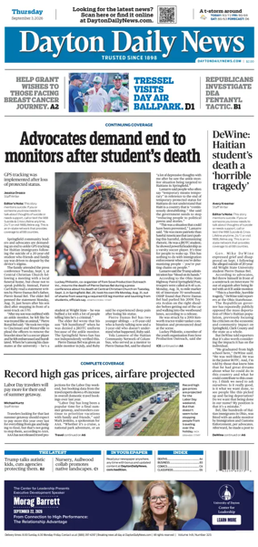 Cover of Dayton Daily News