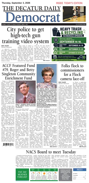 Cover of The Decatur Daily Democrat