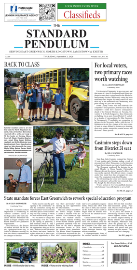 Cover of East Greenwich Pendulum