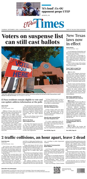 Cover of El Paso Times
