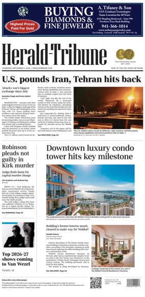 Cover of Herald-Tribune