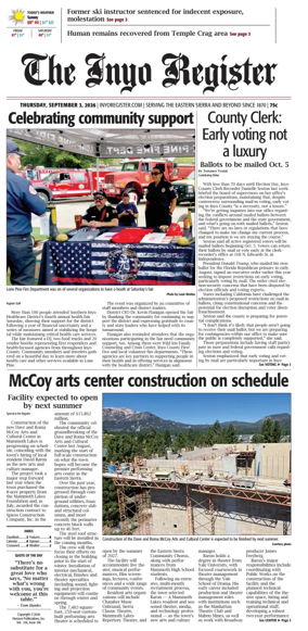 Cover of Inyo Register