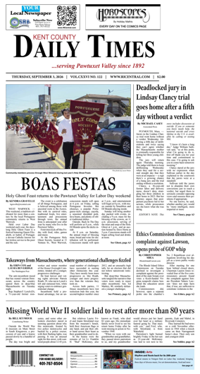 Cover of Kent County Daily Times