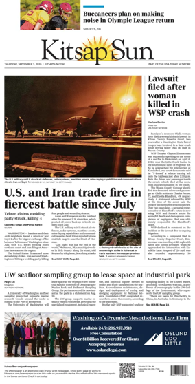 Cover of Kitsap Sun