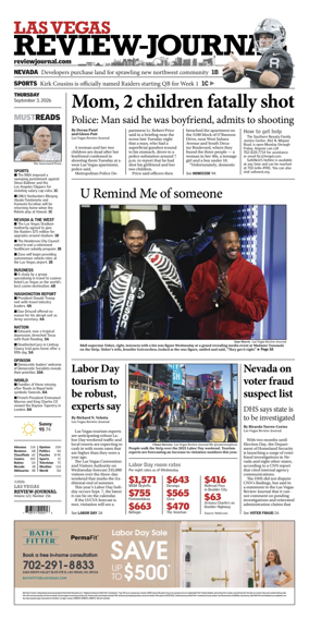 Cover of Las Vegas Review-Journal