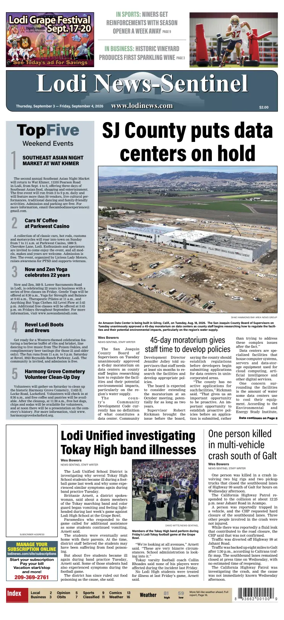 Cover of Lodi News-Sentinel