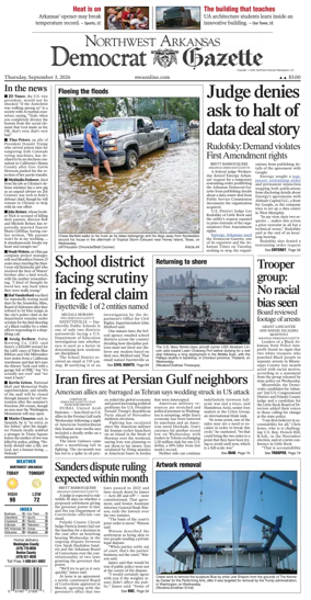 Cover of Northwest Arkansas Democrat-Gazette