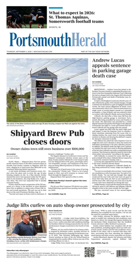 Cover of Portsmouth Herald