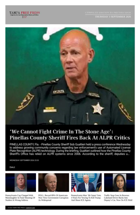 Cover of Tampa Free Press