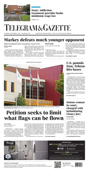 Cover of Telegram & Gazette