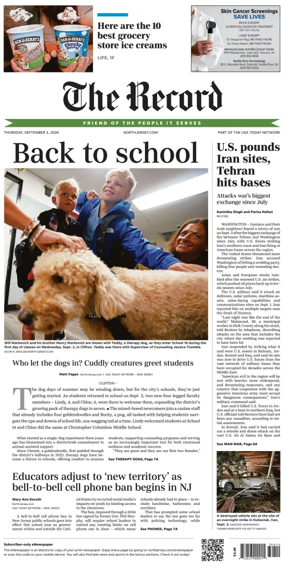 Cover of The Bergen Record
