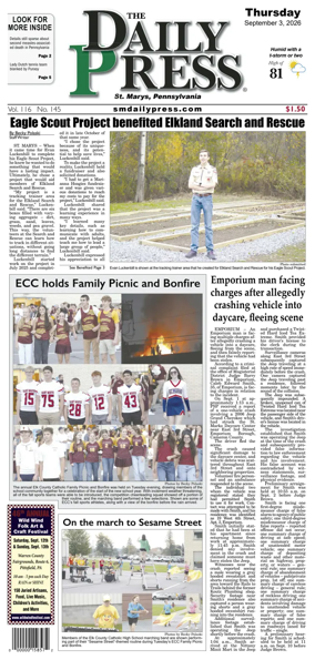 Cover of The Daily Press