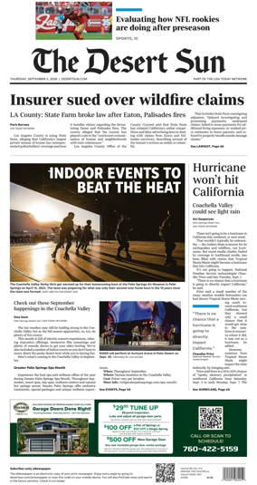 Cover of The Desert Sun