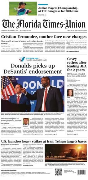Cover of The Florida Times-Union