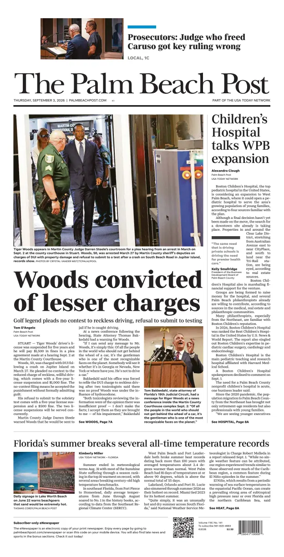 Cover of The Palm Beach Post