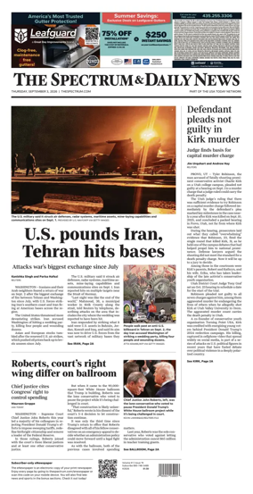 Cover of The Spectrum & Daily News