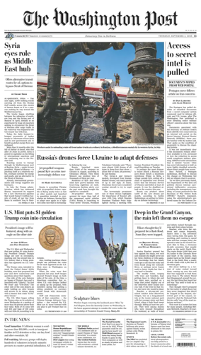 Cover of The Washington Post