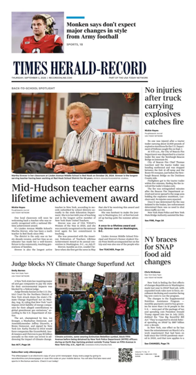 Cover of Times Herald-Record