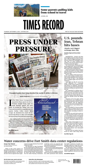Cover of Times Record (Ft. Smith Southwest)