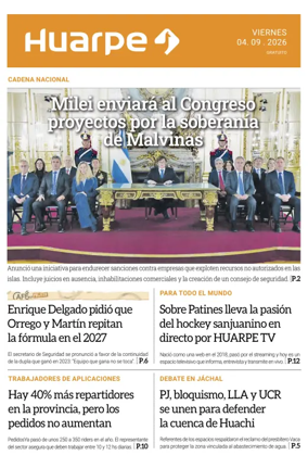 Cover of Diario Huarpe
