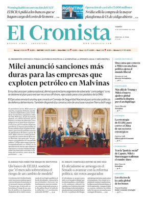 Cover of El Cronista