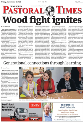 Cover of Deniliquin Pastoral Times