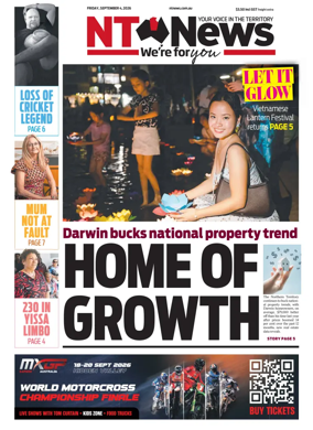Cover of NT News