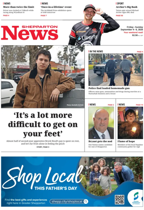 Cover of Shepparton News