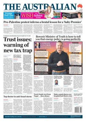 Cover of The Australian