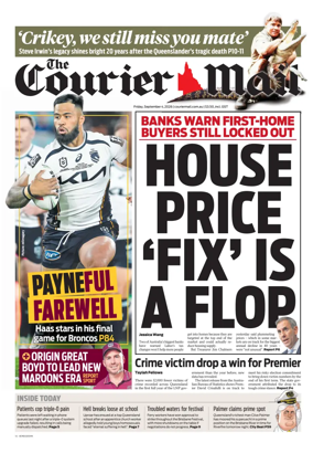 Cover of The Courier-Mail