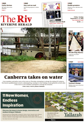 Cover of The Riverine Herald