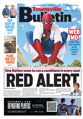 Cover of Townsville Bulletin