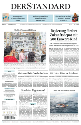 Cover of Der Standard