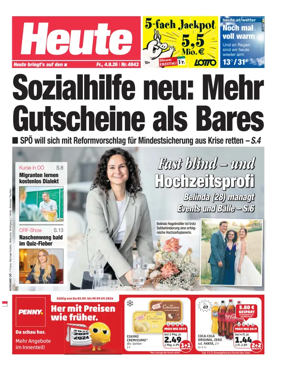 Cover of Heute - Oberosterreich Ausgabe