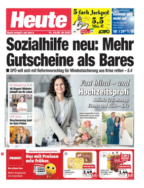 Cover of Heute - Wien Ausgabe