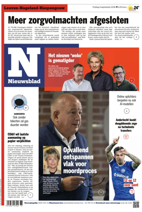 Cover of Het Nieuwsblad
