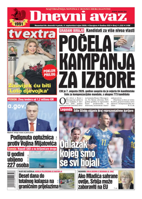 Cover of Dnevni avaz