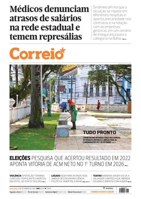 Cover of Correio da Bahia