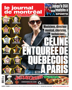 Cover of Le Journal de Montreal