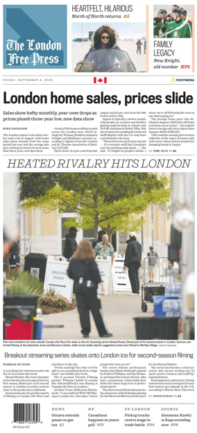 Cover of The London Free Press
