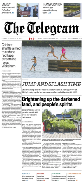 Cover of The Telegram (St. John's)