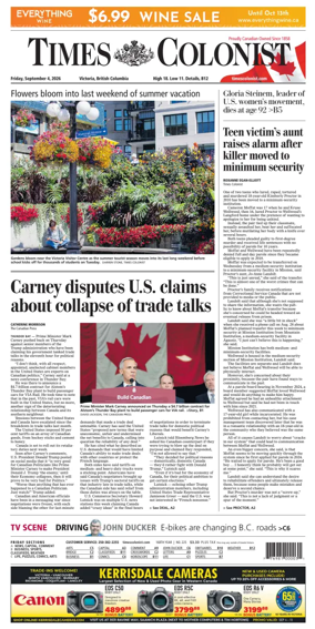 Cover of Times Colonist