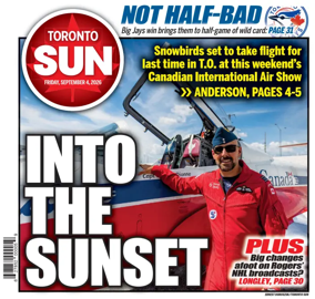 Cover of Toronto Sun