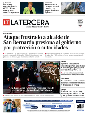 Cover of La Tercera