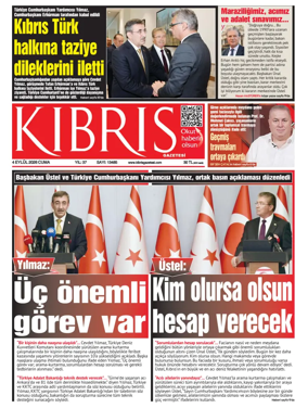 Cover of Kibris Gazetesi