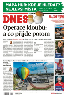 Cover of Dnes Prague Edition