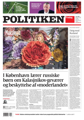 Cover of Politiken