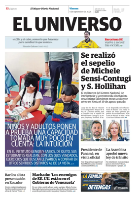 Cover of El Universo