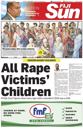 Cover of Fiji Sun