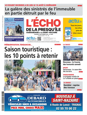 Cover of L'Echo de la Presqu'ile (PG)